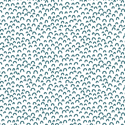 Doodle in Juniper in White