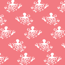 Octopus in Coral