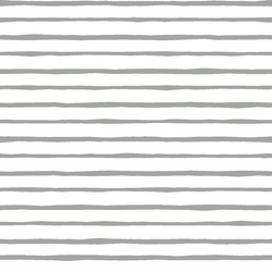 Artisan Stripe in Sage on White