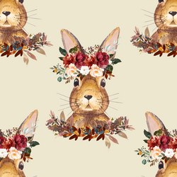 Autumn Hare in Soft Beige