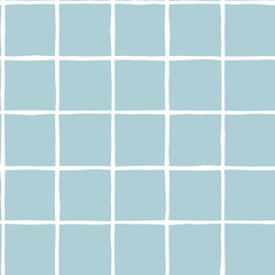 Windowpane in Powder Blue