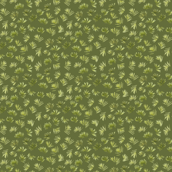 Leafy Spokes in Moss