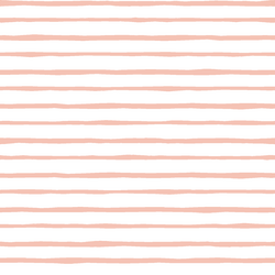 Artisan Stripe in Petal on White