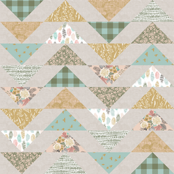 Flying Geese in Autumn Fawn