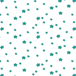 Star Light in Jade on White