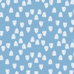 Eggshells in Clear Blue Sky