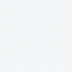 Small Winter Dot in Cashmere Blue on White