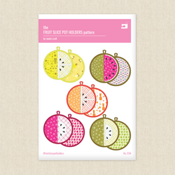 Fruit Slice Pot Holders