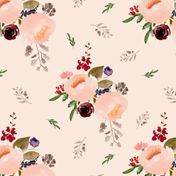 Woodland Trail Bouquet in Soft Peach