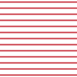 Small Modern Stripe in Red Ginger