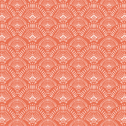 Woodland Boho in Bright Coral