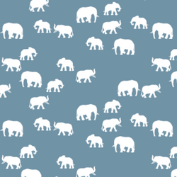 Elephant Silhouette in Marine