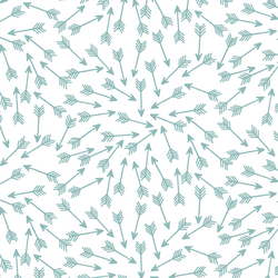 Arrows in Pool on White