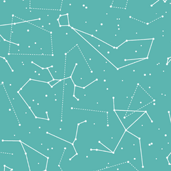 Star Charts in Seafoam