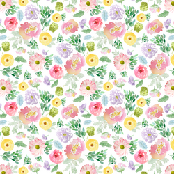 Little Spring Blooms in Garden Party