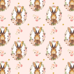 Little Bunny Love in Pale Peach
