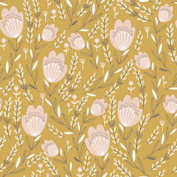 Blume in Straw
