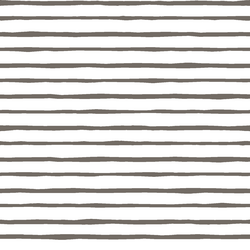 Artisan Stripe in Stone on White