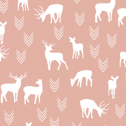 Deer Silhouette in Quartz