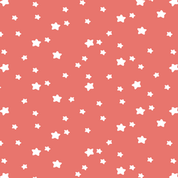 Star Light in Living Coral