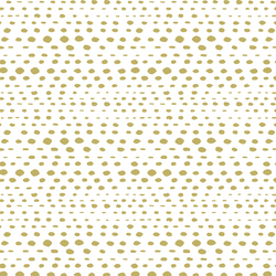 Little Skipping Stones in Brass on White