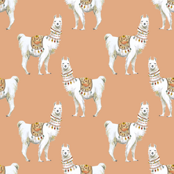 Llamas in Light Clay