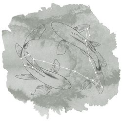 Pisces Panel in Sage