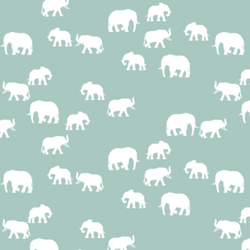 Elephant Silhouette in Aspen