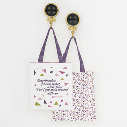 Heartbreaker Tote Panel in Spice