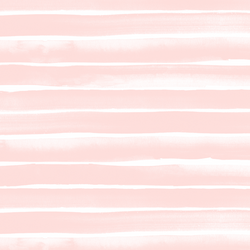 Large Watercolor Stripe in Pink