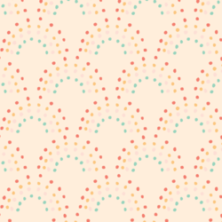 Rainbow Scallops in Retro