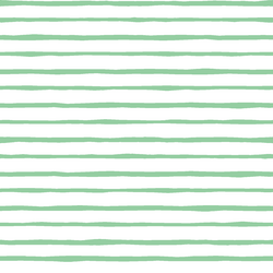 Artisan Stripe in Sprout on White