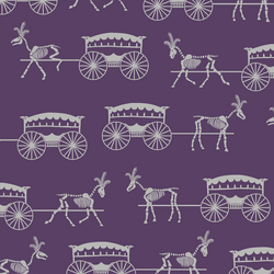 Scarriage in Aubergine