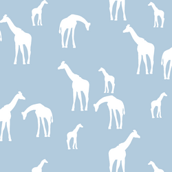 Giraffe Silhouette in Sky