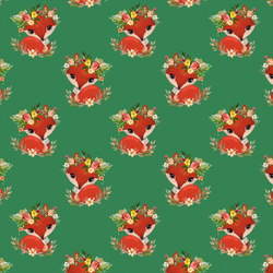 Little Foxy in Green