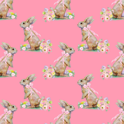 Little Bunny Tales in Gerbera Pink