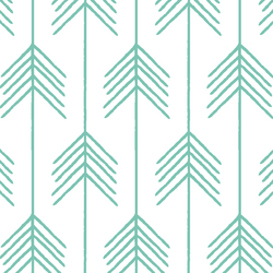 Vanes in Succulent on White