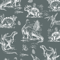 Dinosaurs in Storm