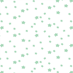 Star Light in Seaglass on White