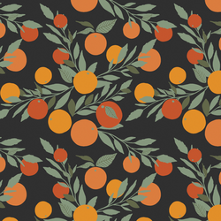 Little Tangerines in Night