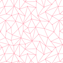 Astral Nights in Rose Pink on White