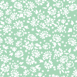 Daisies in Seaglass