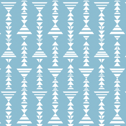 Little Tribal Stripe in Breeze