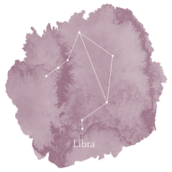 Libra Sign Panel in Celestial