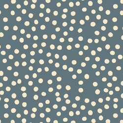 Tossed Dot in Blue