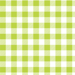 Medium Buffalo Plaid in Lime