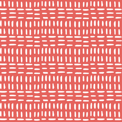 Stitched in Salmon
