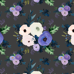 Small Frost Bouquet in Onyx