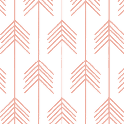 Vanes in Peony on White