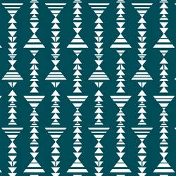 Little Tribal Stripe in Juniper
